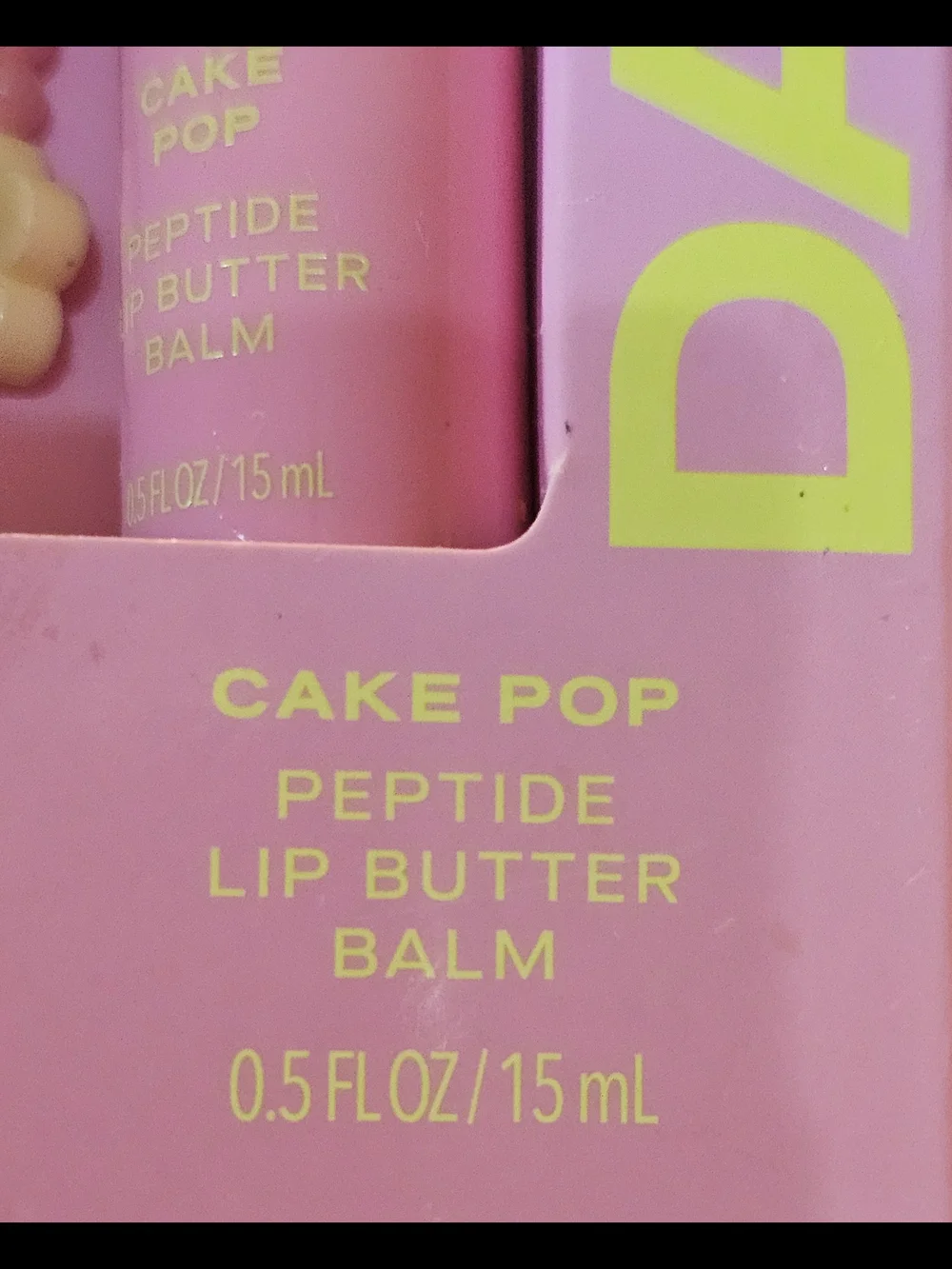Daise Cake Pop Peptide Lip Butter Balm — In Cake Pop